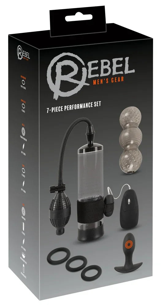 7-Piece Performance Set - Happytoys Sexshop: online sex shop for Feeling Happy & Easy π - Discreet geleverd