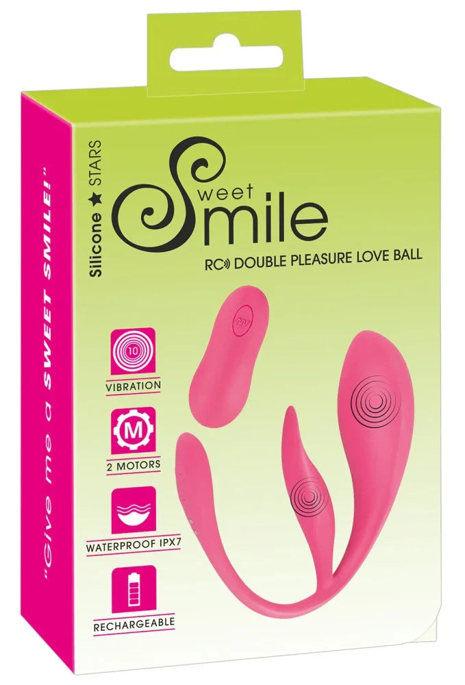 RC Double Pleasure Love Ball - Happytoys Sexshop: online sex shop for Feeling Happy & Easy 😊 - Discreet geleverd
