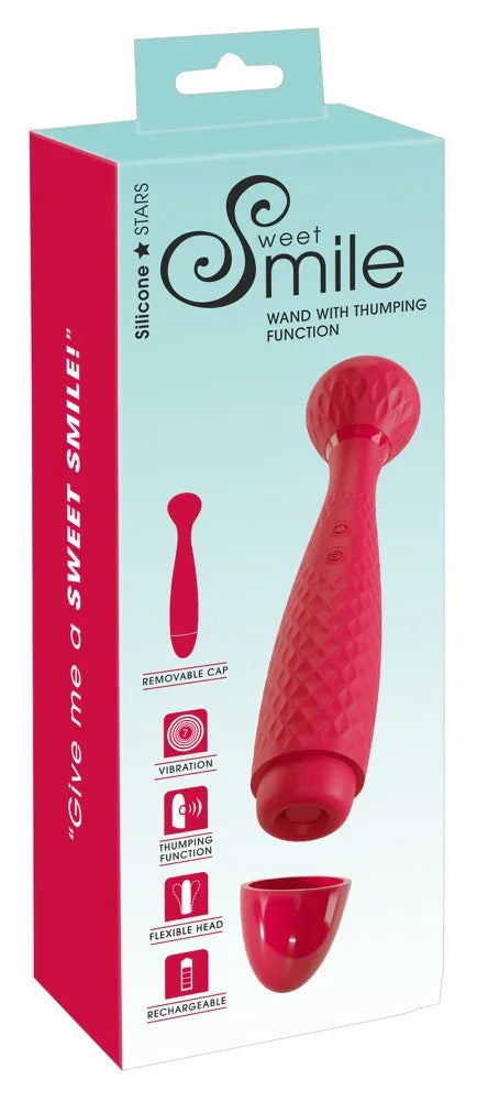 Wand with Thumping Function - Happytoys Sexshop: Toys for Feeling Happy & Easy 😊 - Discreet geleverd