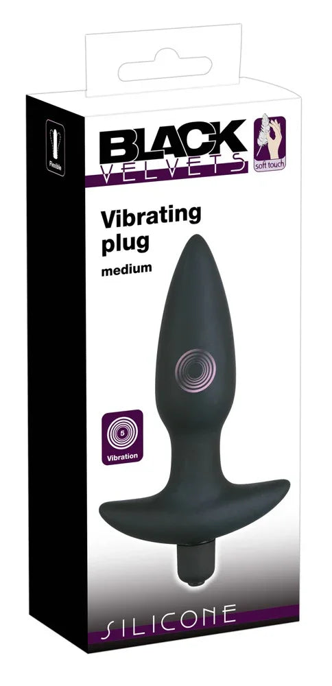 Vibrating plug small - Happytoys Sexshop: online sex shop for Feeling Happy & Easy 😊 - Discreet geleverd