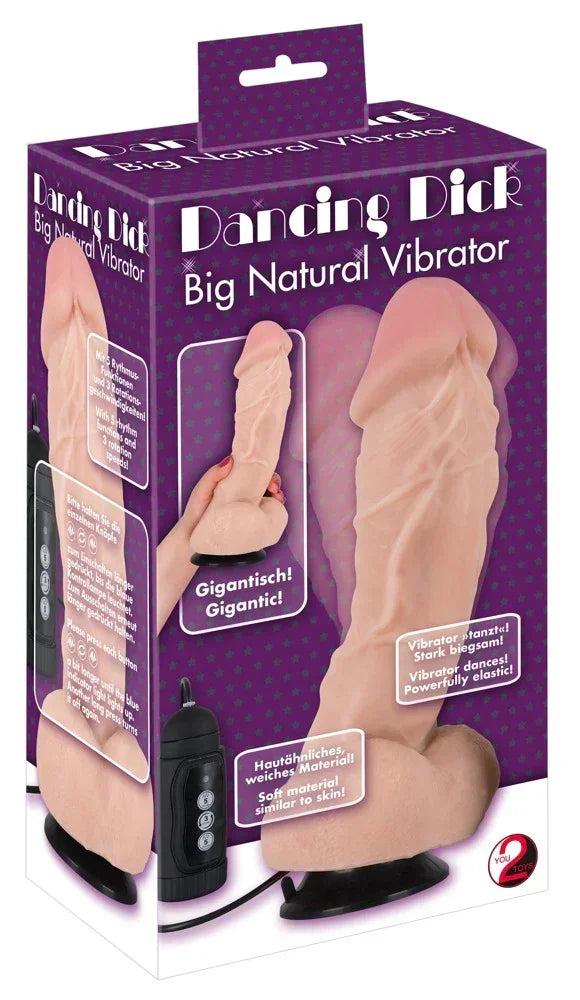 Big natural Vibrator - Happytoys Sexshop: online sex shop for Feeling Happy & Easy 😊 - Discreet geleverd