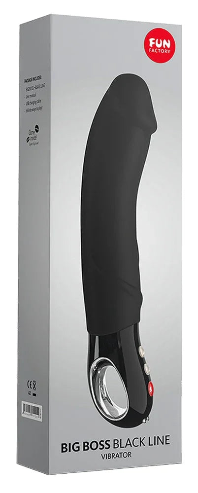Vibrator »Big Boss black« - Happytoys Sexshop: Toys for Feeling Happy & Easy 😊 - Discreet geleverd