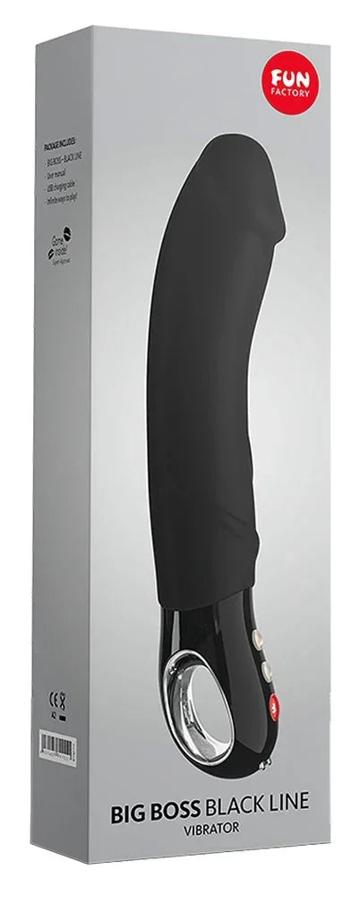 Vibrator »Big Boss black« - Happytoys Sexshop: online sex shop for Feeling Happy & Easy 😊 - Discreet geleverd