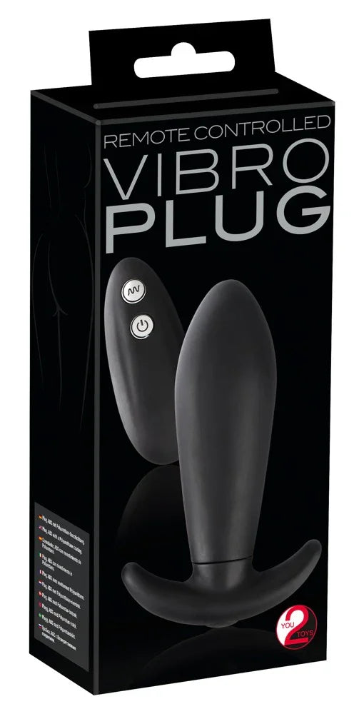 Remote Controlled Vibro Plug - Happytoys Sexshop: Toys for Feeling Happy & Easy š - Discreet geleverd