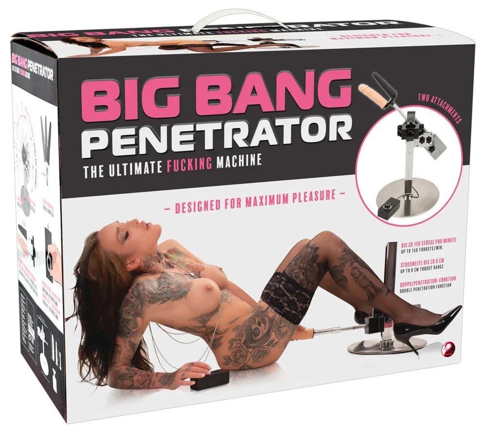 Big Bang Penetrator - Happytoys Sexshop: Toys for Feeling Happy & Easy 😊 - Discreet geleverd
