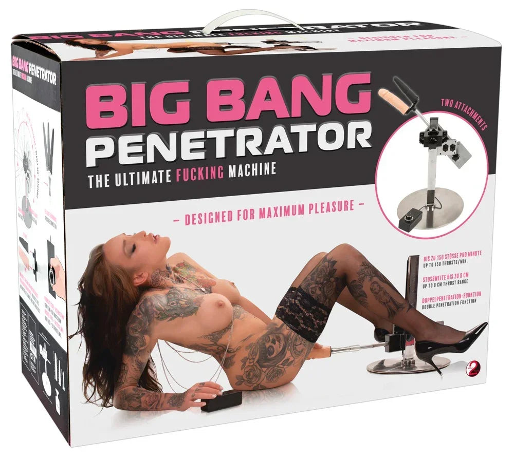Big Bang Penetrator - Happytoys Sexshop: online sex shop for Feeling Happy & Easy 😊 - Discreet geleverd