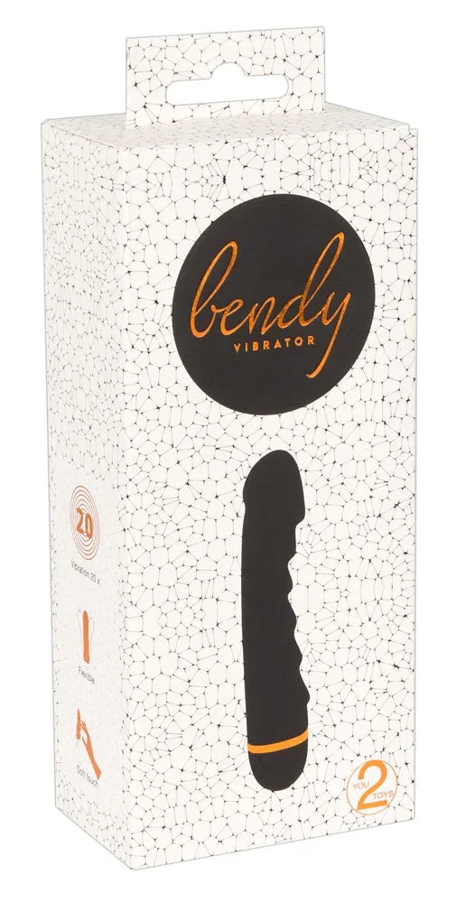 Bendy Ripple Vibrator - Happytoys Sexshop: Toys for Feeling Happy & Easy 😊 - Discreet geleverd