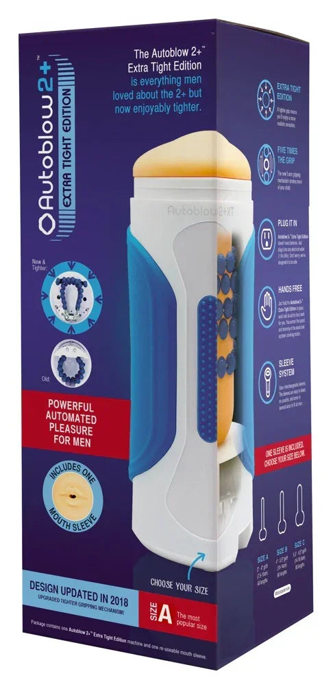 Autoblow 2+ XT - Happytoys Sexshop: online sex shop for Feeling Happy & Easy 😊 - Discreet geleverd