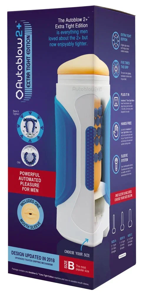 Autoblow 2+ XT - Happytoys Sexshop: online sex shop for Feeling Happy & Easy 😊 - Discreet geleverd