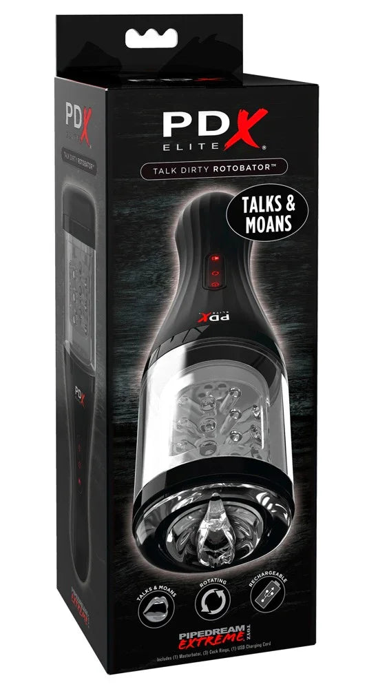 Elite Talk Dirty Rotobator - Happytoys Sexshop: Toys for Feeling Happy & Easy 😊 - Discreet geleverd