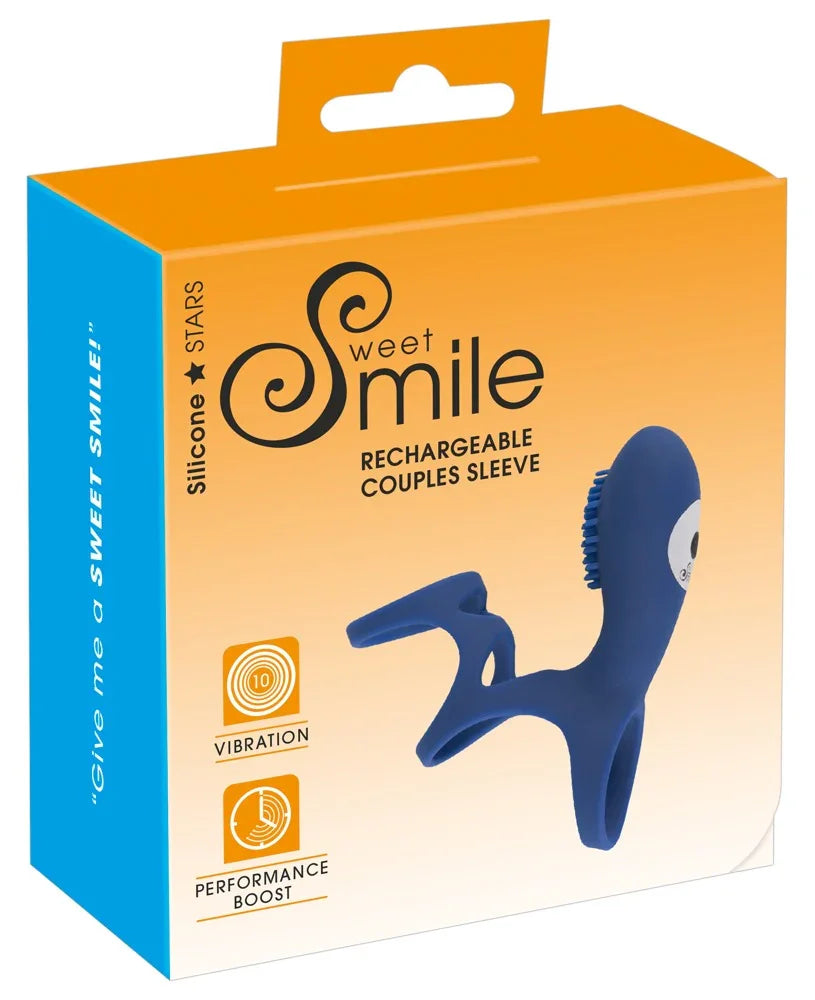 Rechargeable Couple Sleeve - Happytoys Sexshop: online sex shop for Feeling Happy & Easy 😊 - Discreet geleverd