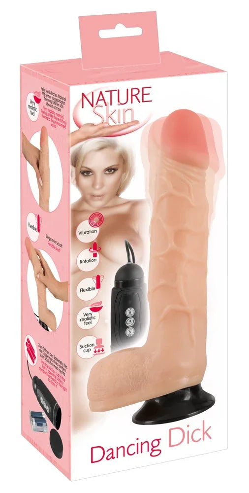 Nature Skin Dancing Dick - Happytoys Sexshop: Toys for Feeling Happy & Easy 😊 - Discreet geleverd