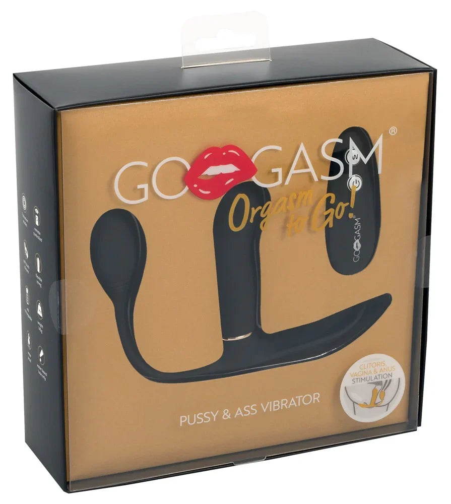 Pussy & Ass Vibrator - Happytoys Sexshop: Toys for Feeling Happy & Easy 😊 - Discreet geleverd