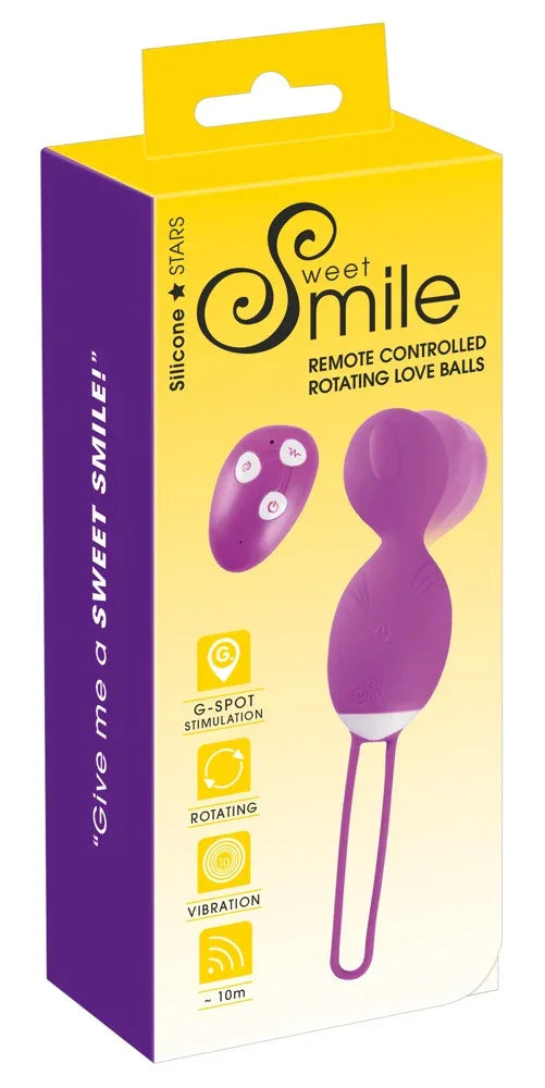 Remote Controlled Rotating Love Ball - Happytoys Sexshop: Toys for Feeling Happy & Easy 😊 - Discreet geleverd
