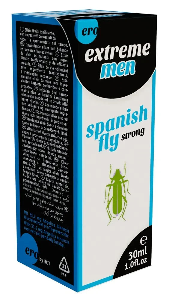 Spanish Fly Extreme Men - Happytoys Sexshop: online sex shop for Feeling Happy & Easy 😊 - Discreet geleverd
