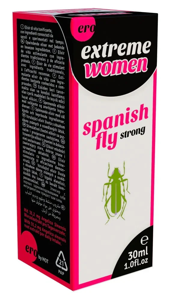 Spanish Fly Extreme Women 30ml - Happytoys Sexshop: online sex shop for Feeling Happy & Easy 😊 - Discreet geleverd