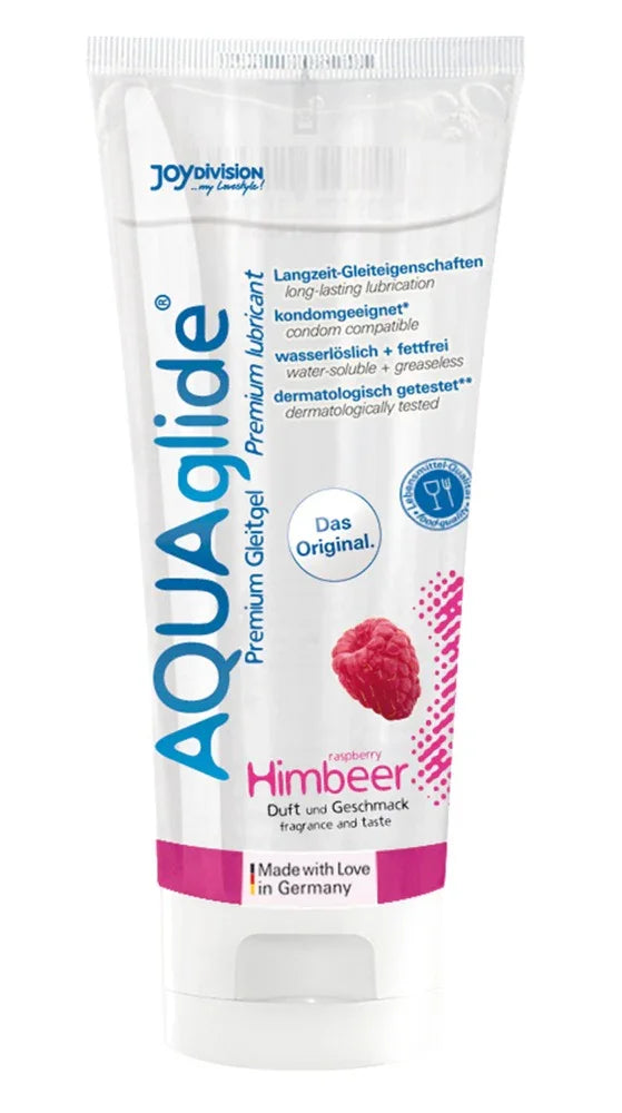 AQUAglide Raspberry - Happytoys Sexshop: online sex shop for Feeling Happy & Easy 😊 - Discreet geleverd