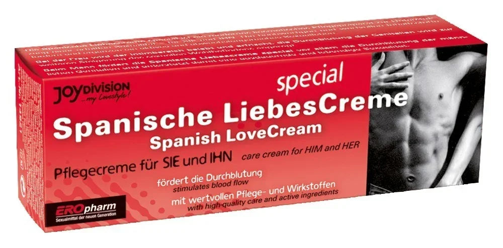 Spanish Lovecream 40 ml - Happytoys Sexshop: online sex shop for Feeling Happy & Easy 😊 - Discreet geleverd
