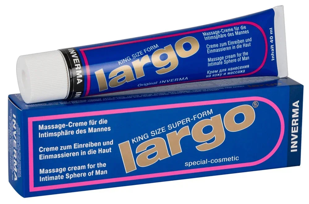 Largo Cream by Inverma - Happytoys Sexshop: online sex shop for Feeling Happy & Easy 😊 - Discreet geleverd