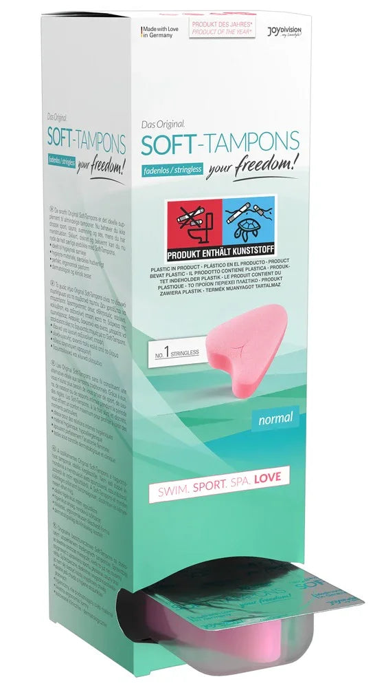 Soft Tampons normal - Happytoys Sexshop: Toys for Feeling Happy & Easy 😊 - Discreet geleverd
