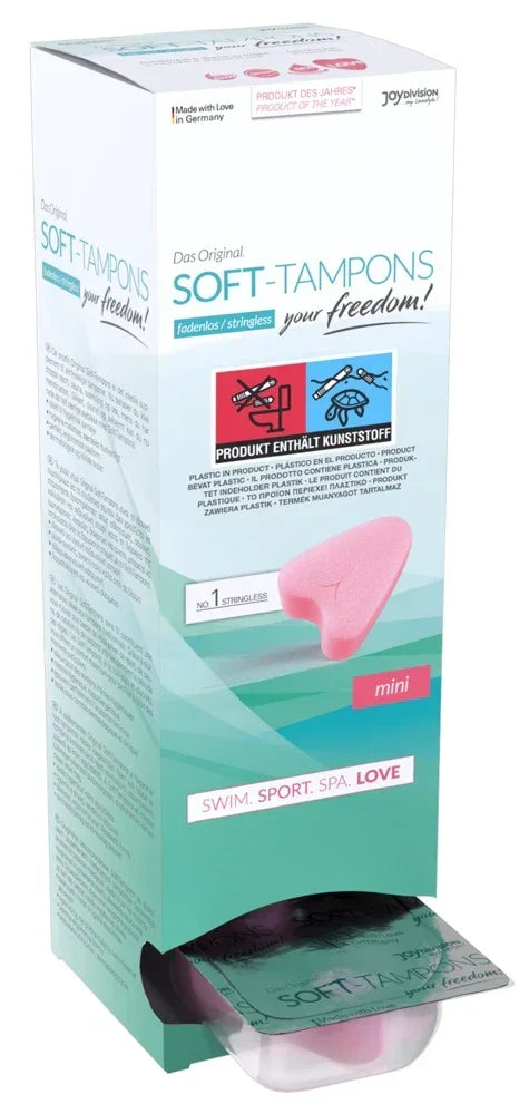 Soft Tampons Mini - Happytoys Sexshop: online sex shop for Feeling Happy & Easy 😊 - Discreet geleverd