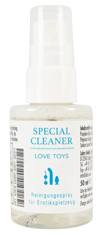Special Cleaner Love Toys - Happytoys Sexshop: online sex shop for Feeling Happy & Easy 😊 - Discreet geleverd