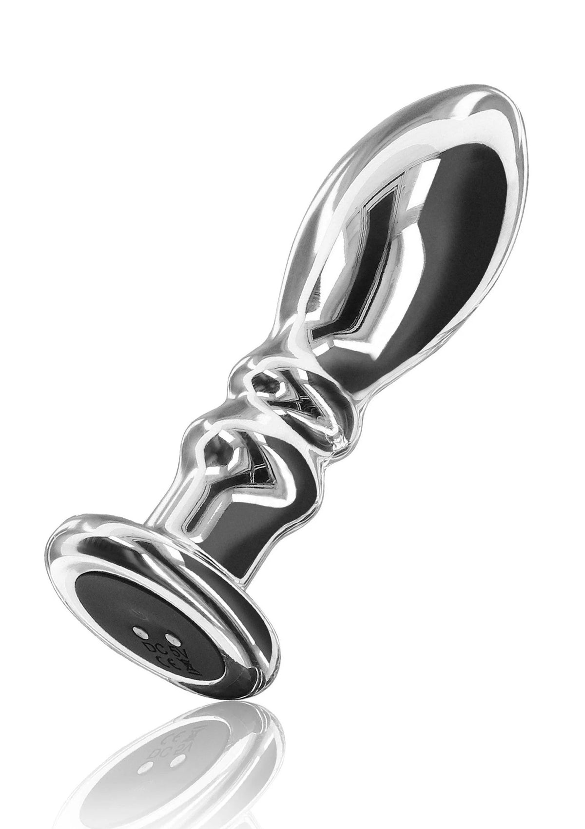 Bestel: The Slider Vibrating Plug Medium - bij Happytoys.nl, happytoys.be, Happytoys.ae: erotische sex webshop | liever Happy dan Easy βββββ - Default Title - 10058 - SILVER