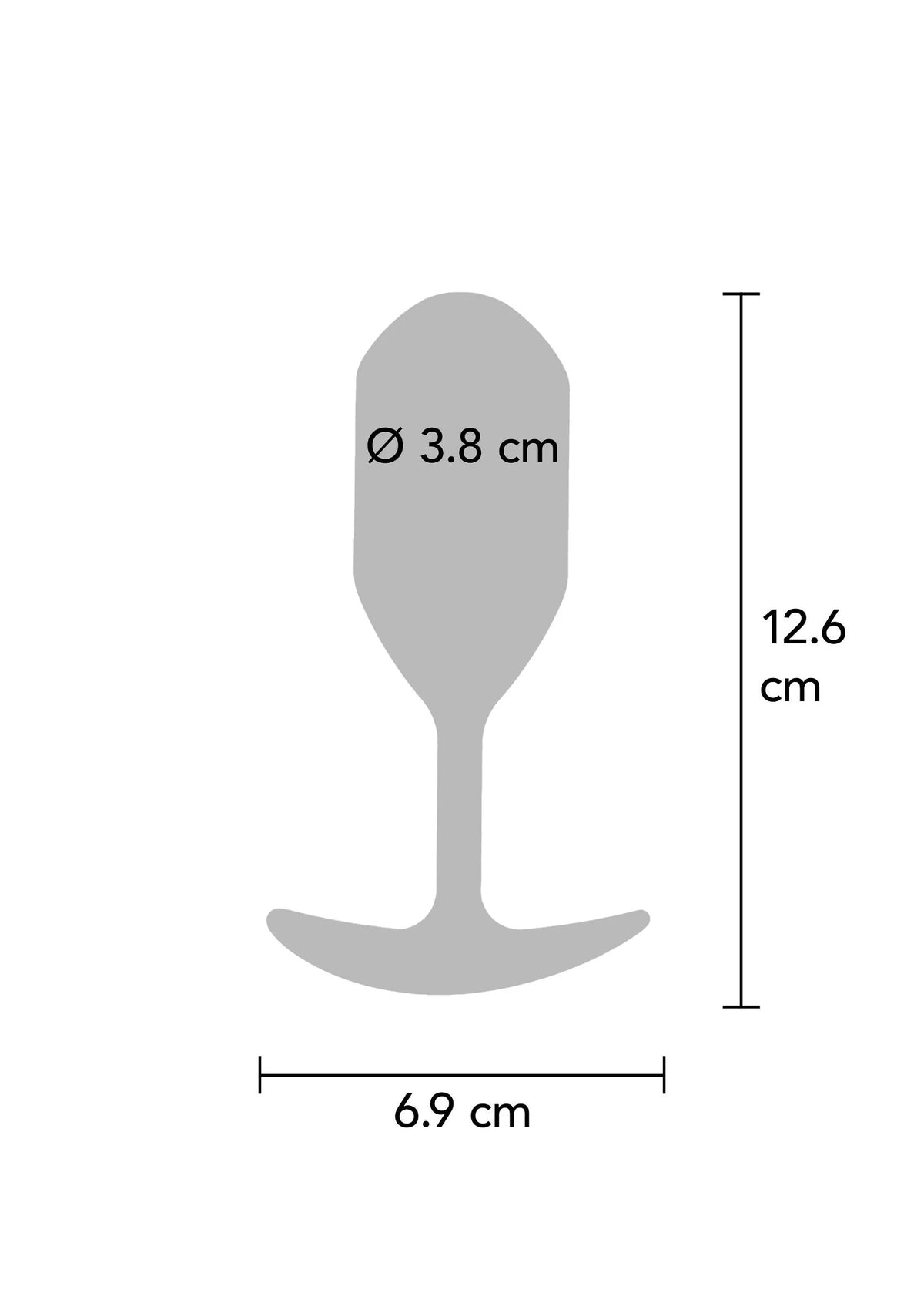 Bestel: The Champ Weighted Plug - bij Happytoys.nl, happytoys.be, Happytoys.ae: erotische sex webshop | liever Happy dan Easy βββββ