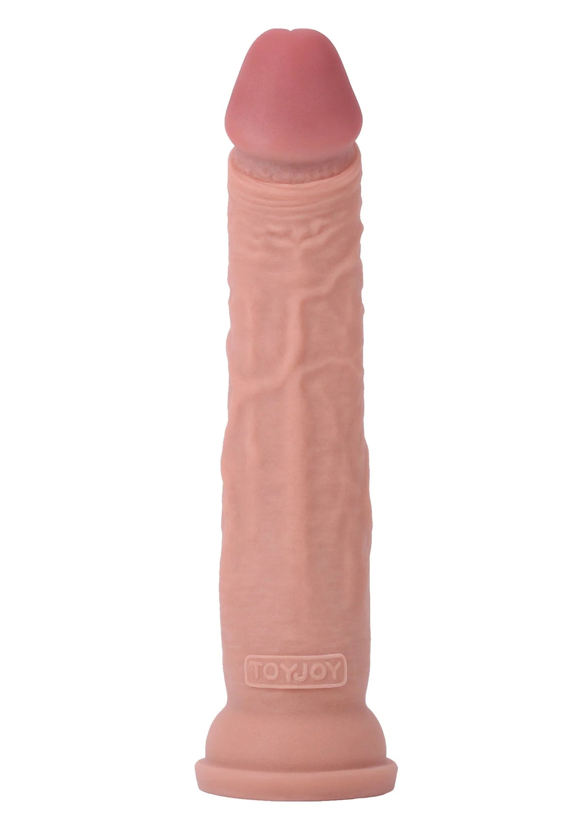 Bestel: Deluxe Dual Density Dong TPE 33 cm by ToyJoy Get Real - bij Happytoys.nl, happytoys.be, Happytoys.ae: erotische sex webshop | liever Happy dan Easy ⭐⭐⭐⭐⭐ - Default Title - 10122 - SKIN