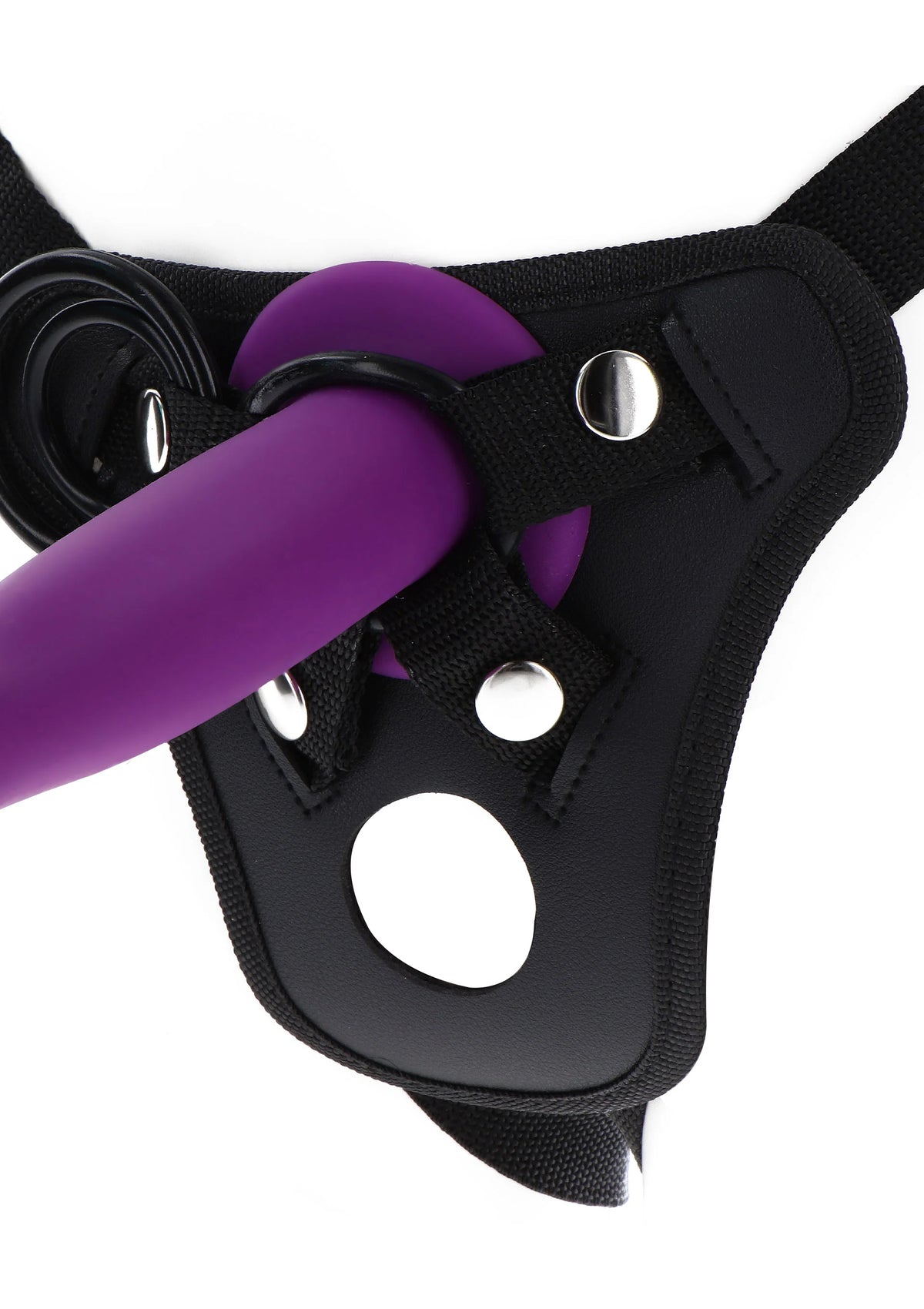 Bestel: Strap - On Pleasure Hole Harness - bij Happytoys.nl, happytoys.be, Happytoys.ae: erotische sex webshop | liever Happy dan Easy βββββ - Default Title - 10142 - BLACK