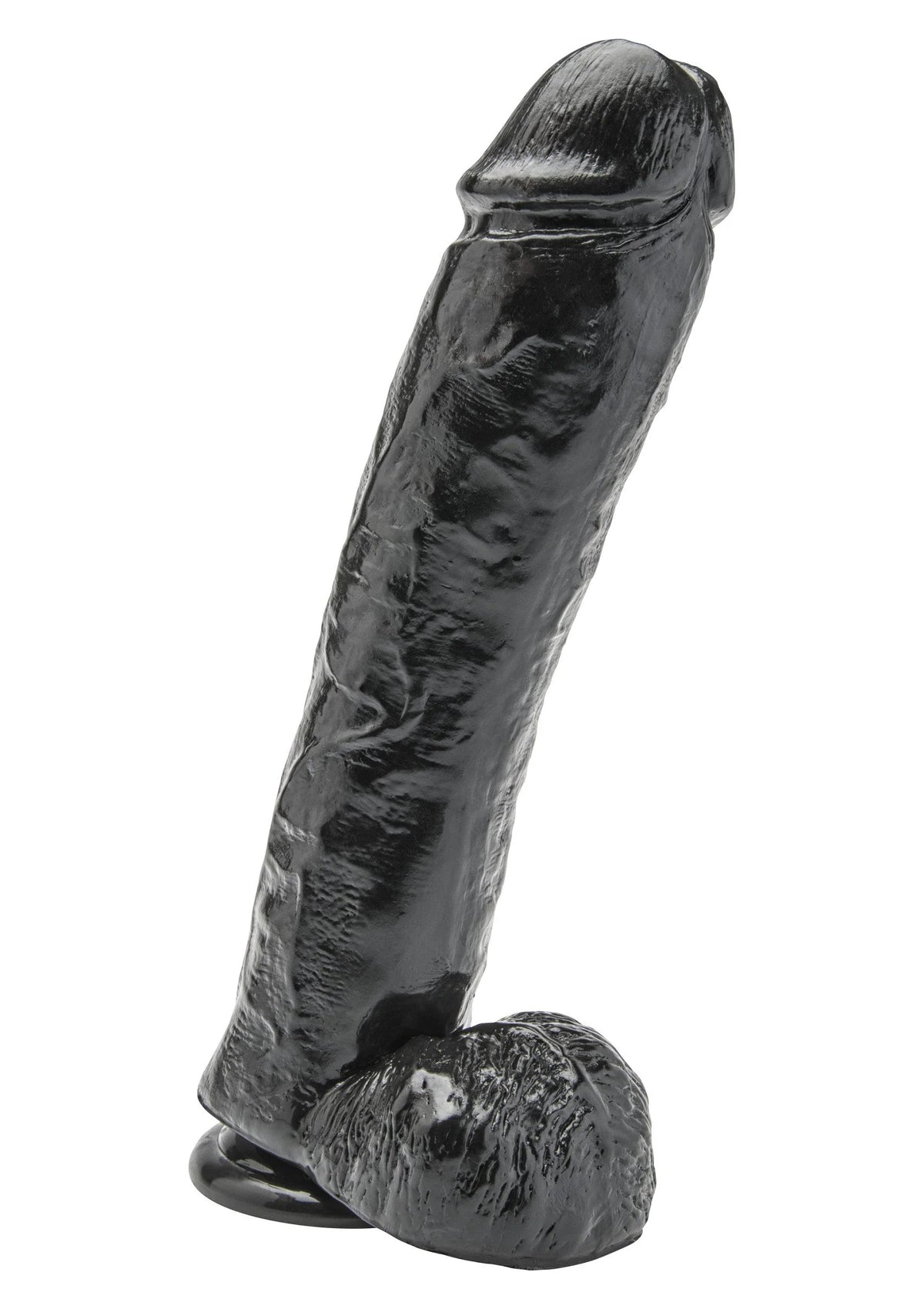 Bestel: Dildo PVC 28 cm by ToyJoy - bij Happytoys.nl, happytoys.be, Happytoys.ae: erotische sex webshop | liever Happy dan Easy ⭐⭐⭐⭐⭐ - Zwart - 10169 - BLACK