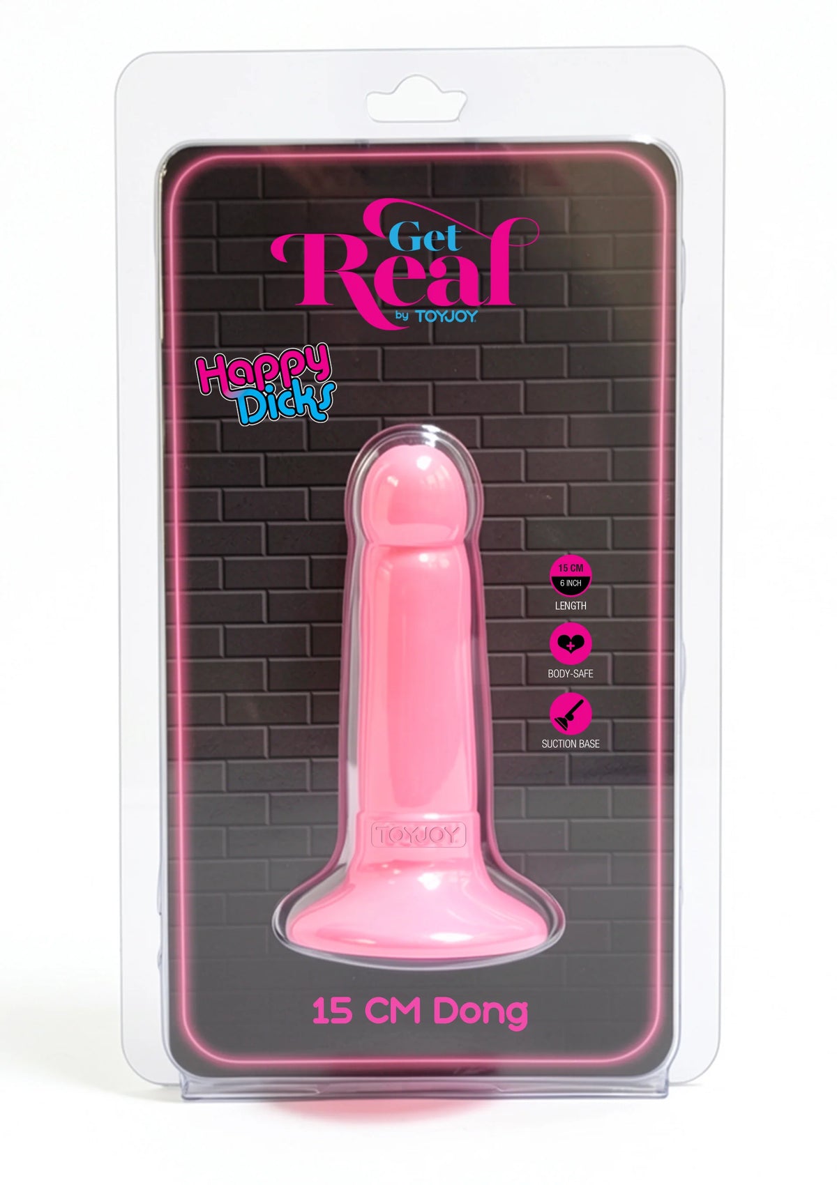 Bestel: Happy Dicks Dong PVC 15 cm - bij Happytoys.nl, happytoys.be, Happytoys.ae: erotische sex webshop | liever Happy dan Easy βββββ