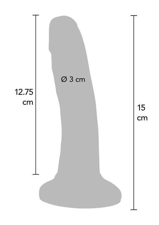 Bestel: Happy Dicks Dong PVC 15 cm - bij Happytoys: de erotische sex webshop | liever Happy dan Easy ⭐⭐⭐⭐⭐