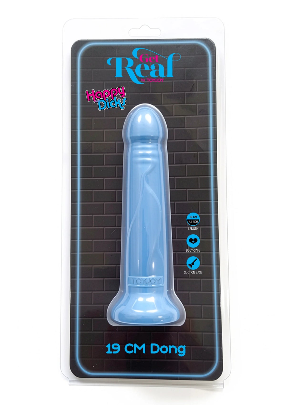 Bestel: Happy Dicks Dong PVC 19 cm - bij Happytoys: de erotische sex webshop | liever Happy dan Easy ⭐⭐⭐⭐⭐
