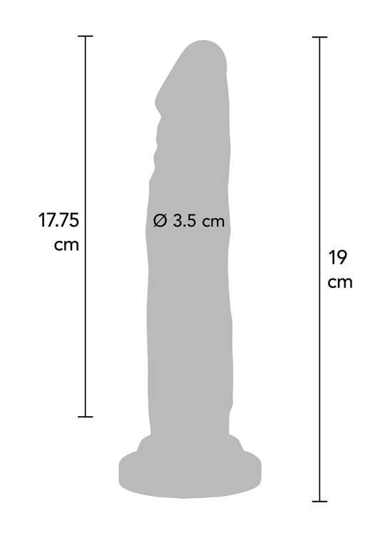 Bestel: Happy Dicks Dong PVC 19 cm - bij Happytoys: de erotische sex webshop | liever Happy dan Easy ⭐⭐⭐⭐⭐