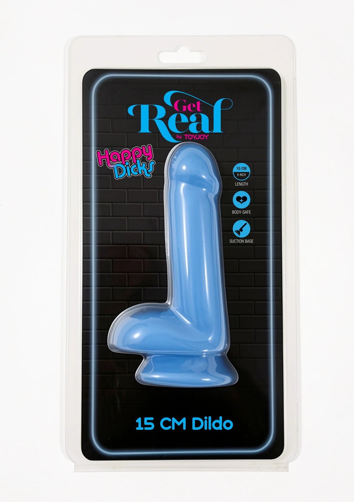 Bestel: Happy Dicks Dildo PVC 15 cm - bij Happytoys.nl, happytoys.be, Happytoys.ae: erotische sex webshop | liever Happy dan Easy βββββ