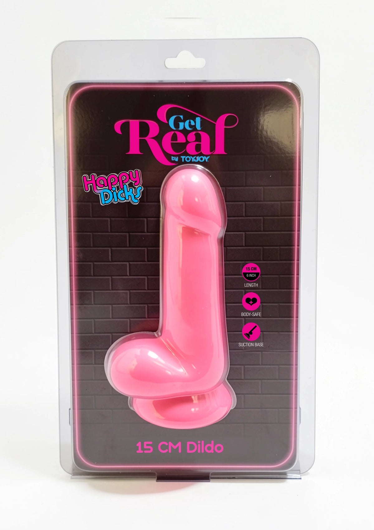 Bestel: Happy Dicks Dildo PVC 15 cm - bij Happytoys.nl, happytoys.be, Happytoys.ae: erotische sex webshop | liever Happy dan Easy βββββ