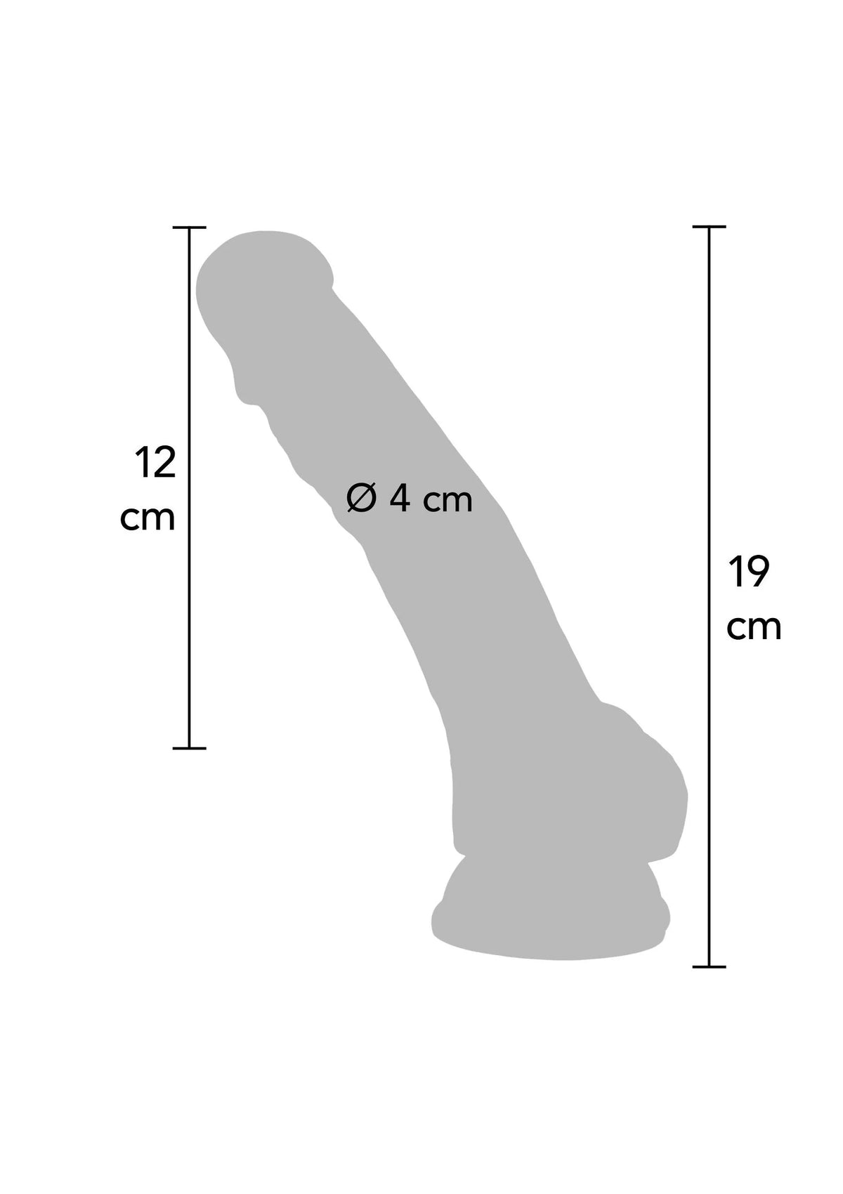 Bestel: Happy Dicks Dildo PVC 19 cm - bij Happytoys.nl, happytoys.be, Happytoys.ae: erotische sex webshop | liever Happy dan Easy βββββ