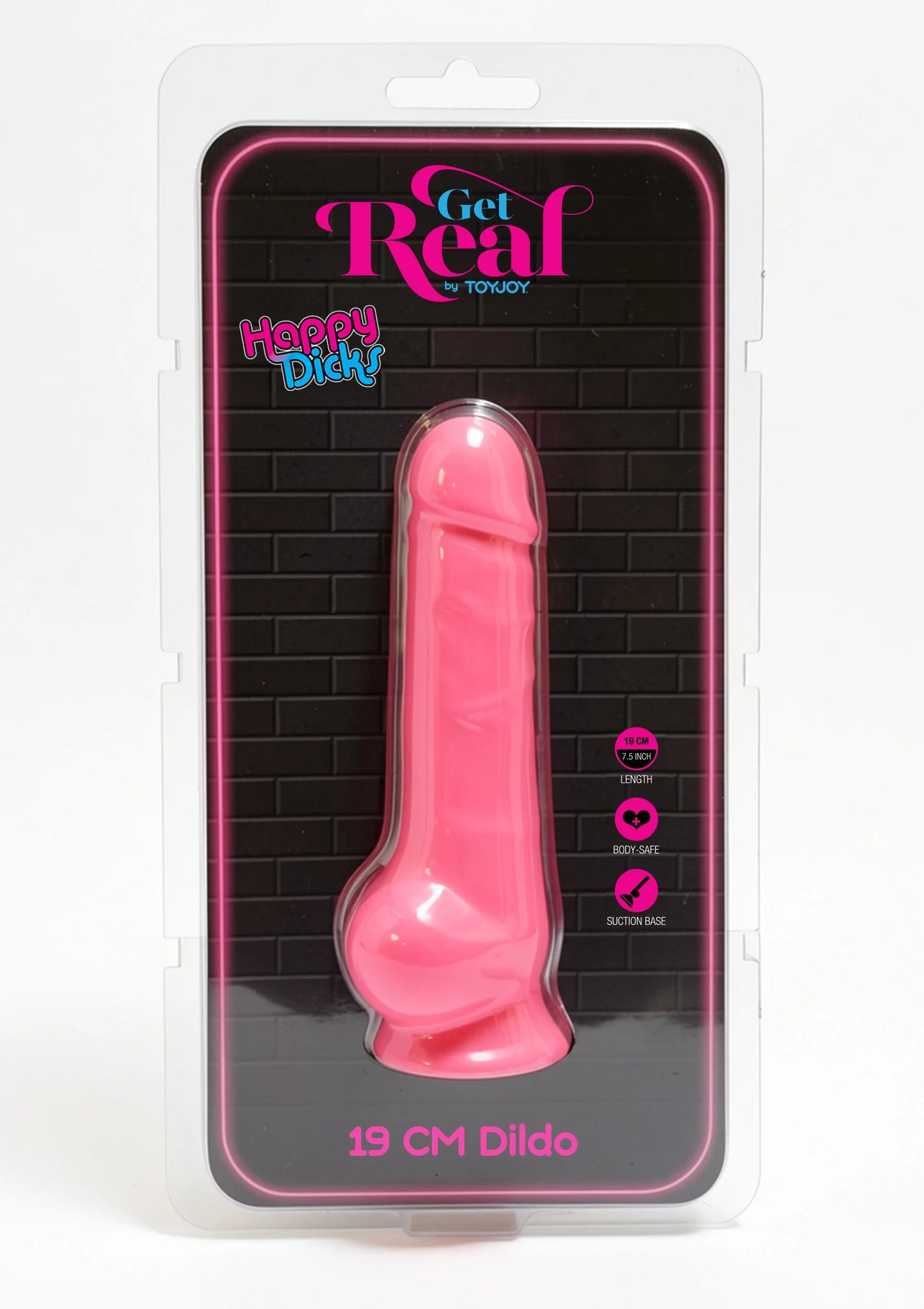 Bestel: Happy Dicks Dildo PVC 19 cm - bij Happytoys.nl, happytoys.be, Happytoys.ae: erotische sex webshop | liever Happy dan Easy βββββ