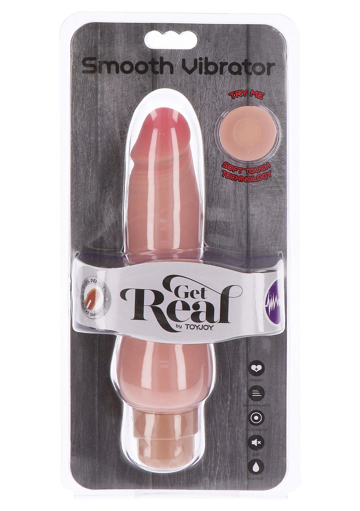 Bestel: Dual Density Vibrator TPE 22.5 cm - bij Happytoys.nl, happytoys.be, Happytoys.ae: erotische sex webshop | liever Happy dan Easy βββββ