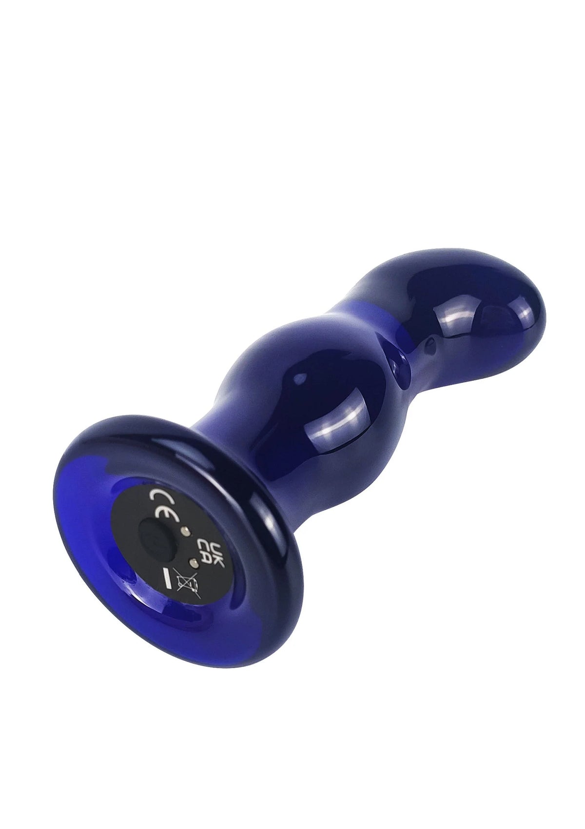 Bestel: Gleaming Vibrating Glass Plug by ToyJoy Buttocks - bij Happytoys: de erotische sex webshop | liever Happy dan Easy ⭐⭐⭐⭐⭐