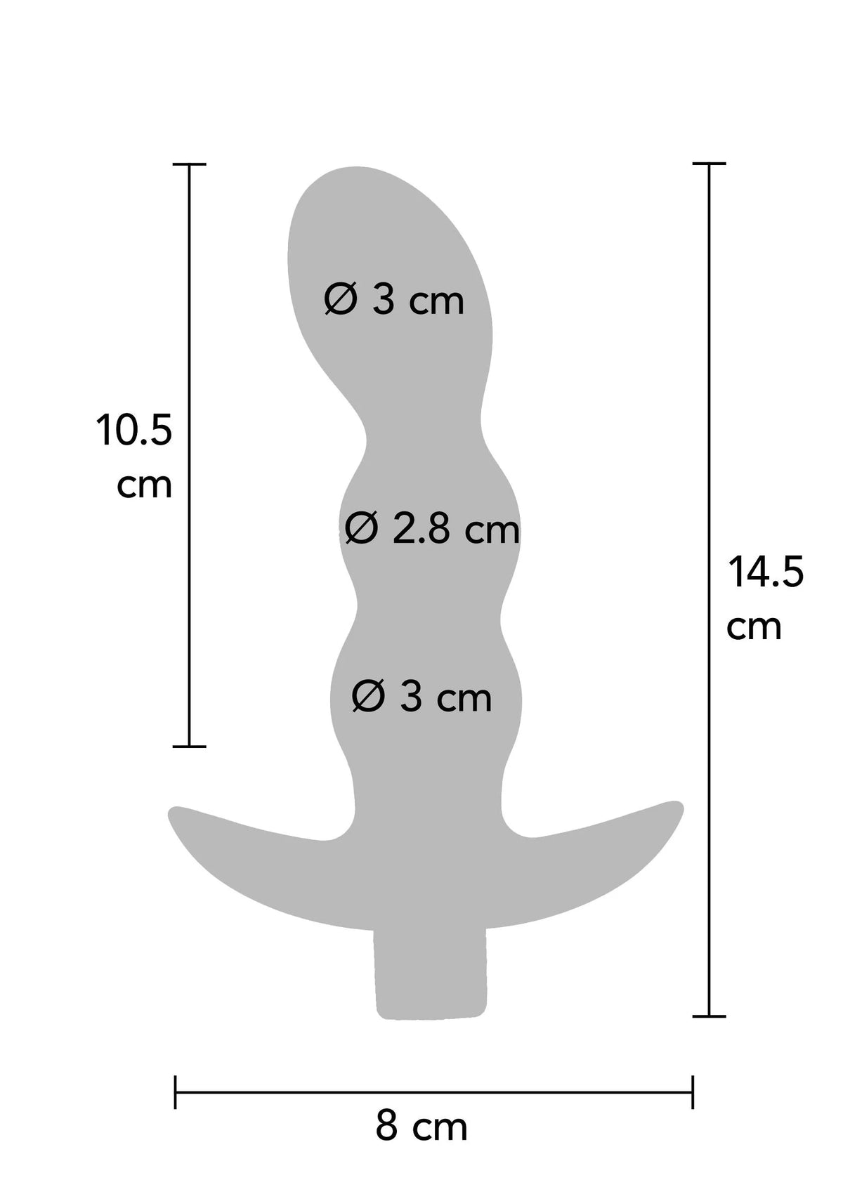Bestel: The Risque Buttplug - bij Happytoys.nl, happytoys.be, Happytoys.ae: erotische sex webshop | liever Happy dan Easy βββββ