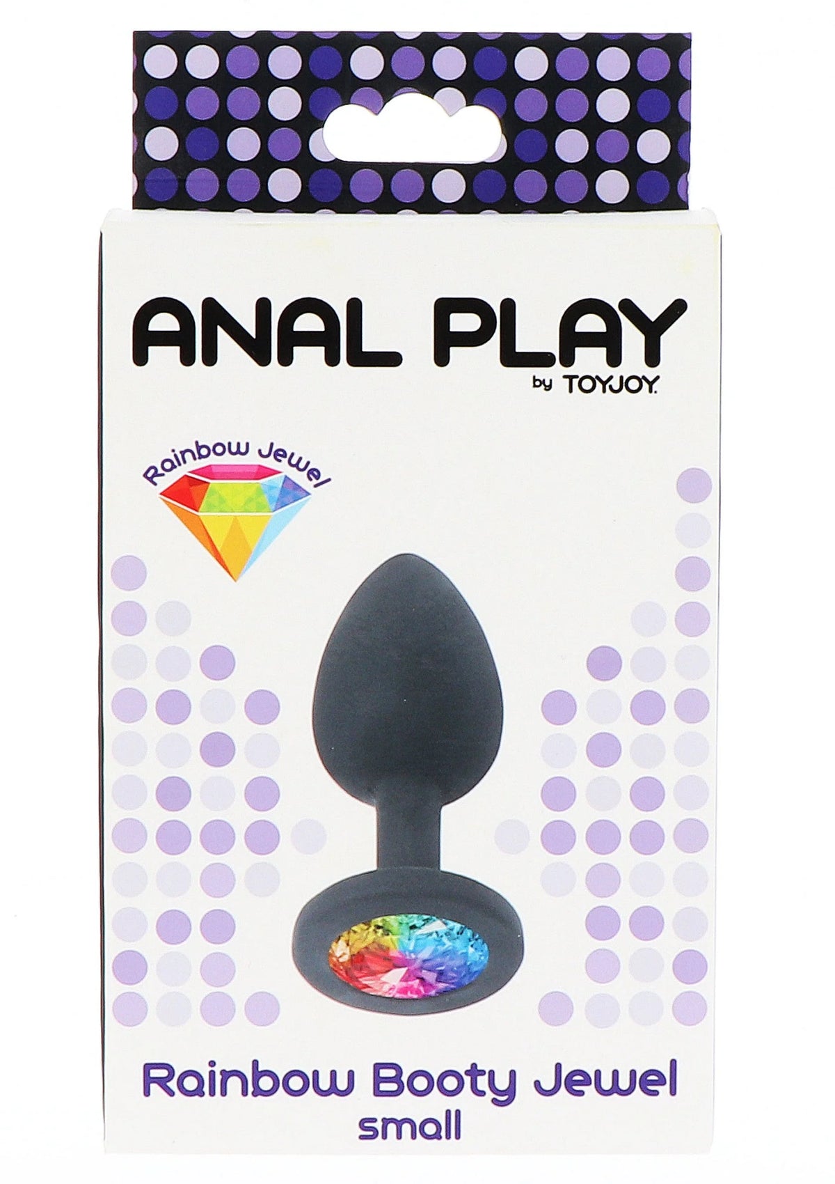 Bestel: Rainbow Booty Jewel Small - bij Happytoys.nl, happytoys.be, Happytoys.ae: erotische sex webshop | liever Happy dan Easy βββββ