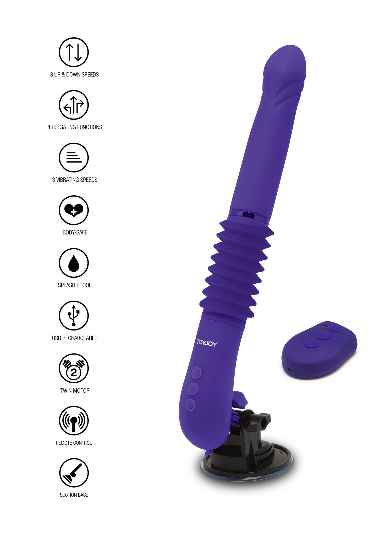 Beste vandaag nog: Magnum Opus Supreme Thruster 2 by ToyJoy - bij Happytoys Sexshop: Toys for Feeling Happy & Easy 😊