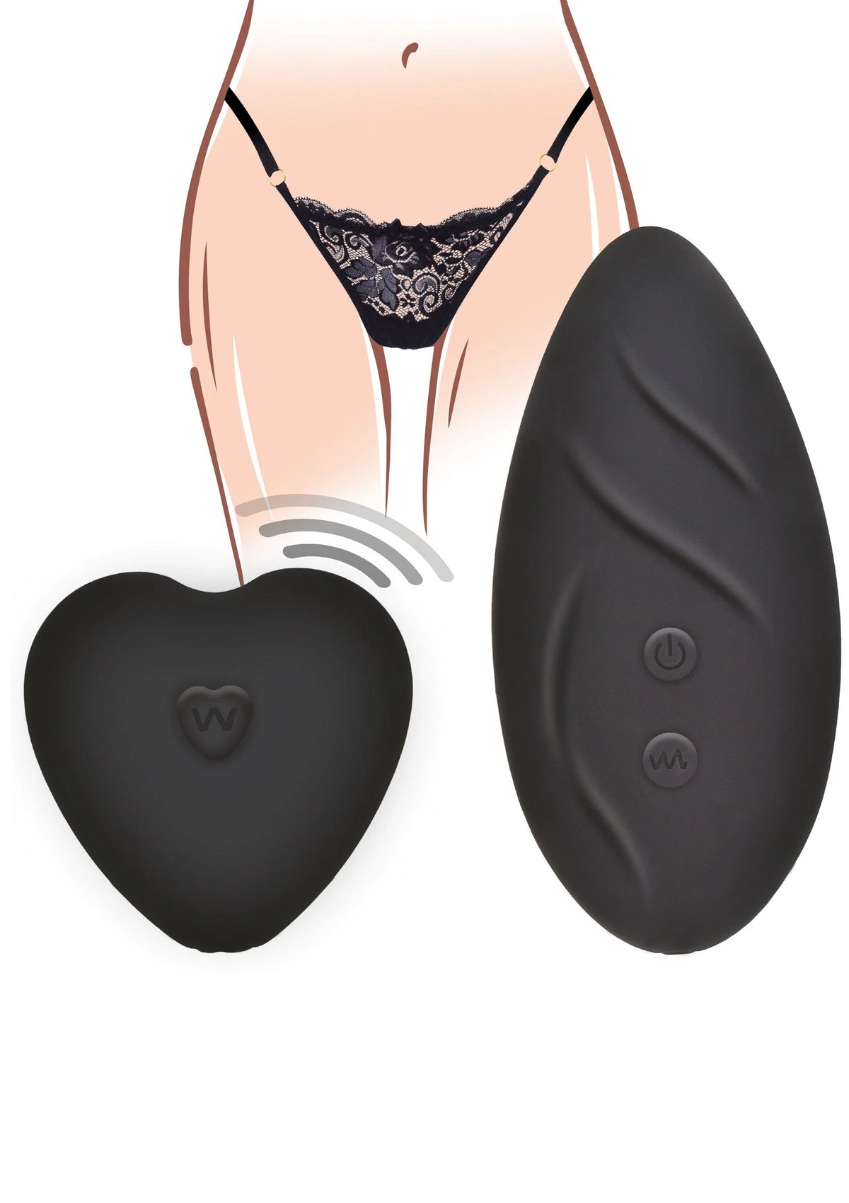 Angel Panty Vibrator by ToyJoy Designer Edition