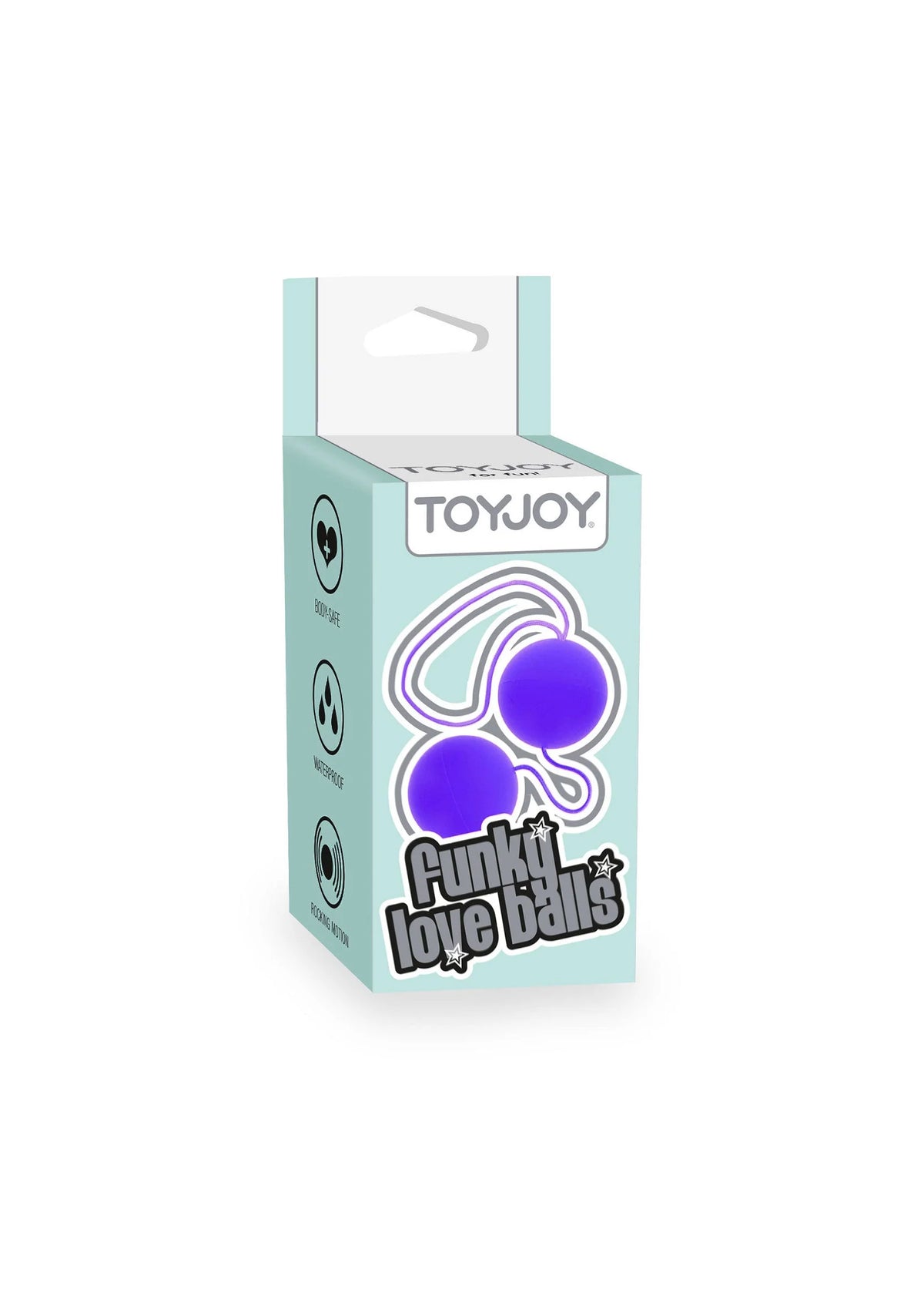 Bestel: Funky Love Balls by Toy Joy Funky Fun Toys - bij Happytoys.nl, happytoys.be, Happytoys.ae: erotische sex webshop | liever Happy dan Easy ⭐⭐⭐⭐⭐