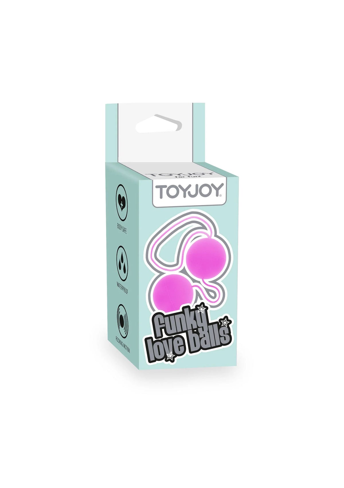 Bestel: Funky Love Balls by Toy Joy Funky Fun Toys - bij Happytoys.nl, happytoys.be, Happytoys.ae: erotische sex webshop | liever Happy dan Easy ⭐⭐⭐⭐⭐