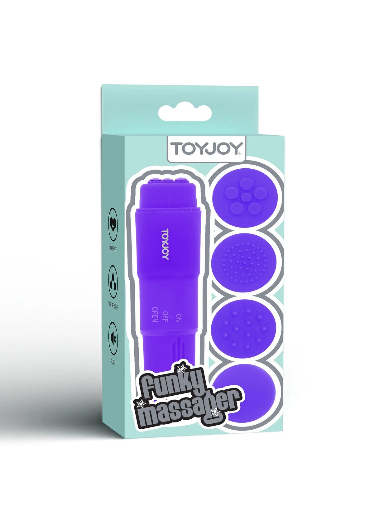 Bestel: Funky Massager by ToyJoy Funky Fun Toys - bij Happytoys.nl, happytoys.be, Happytoys.ae: erotische sex webshop | liever Happy dan Easy ⭐⭐⭐⭐⭐