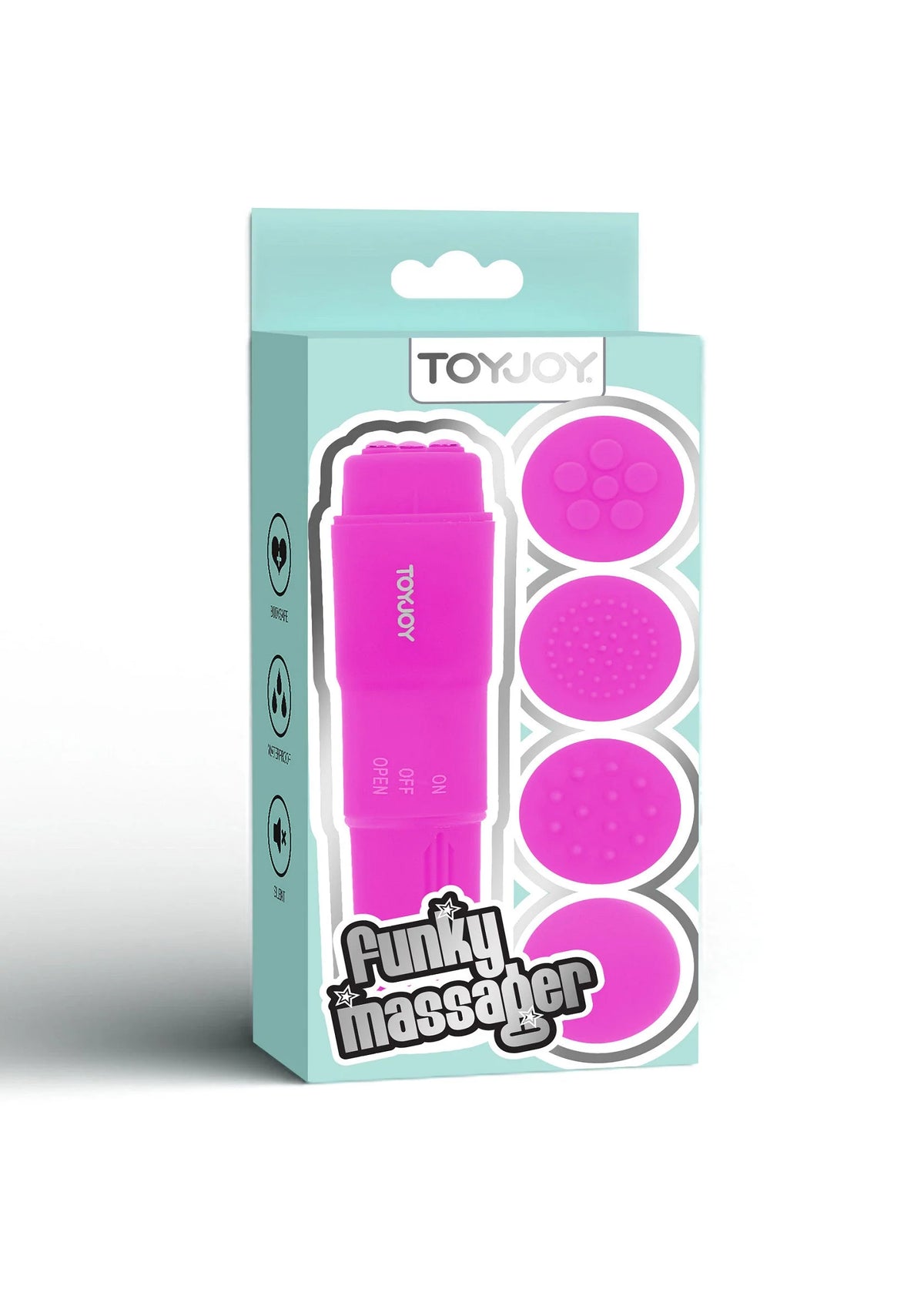Bestel: Funky Massager by ToyJoy Funky Fun Toys - bij Happytoys.nl, happytoys.be, Happytoys.ae: erotische sex webshop | liever Happy dan Easy ⭐⭐⭐⭐⭐