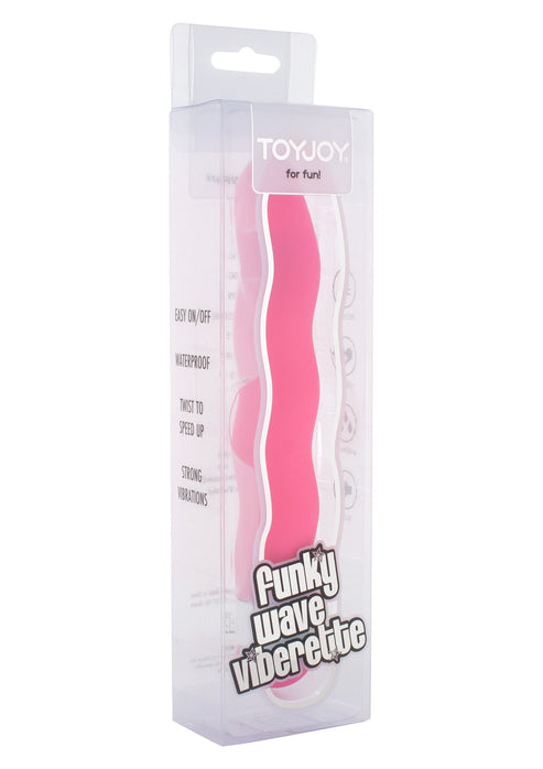 Bestel: Funky Wave Vibrette by ToyJoy Funky Fun Toys - bij Happytoys.nl, happytoys.be, Happytoys.ae: erotische sex webshop | liever Happy dan Easy ⭐⭐⭐⭐⭐